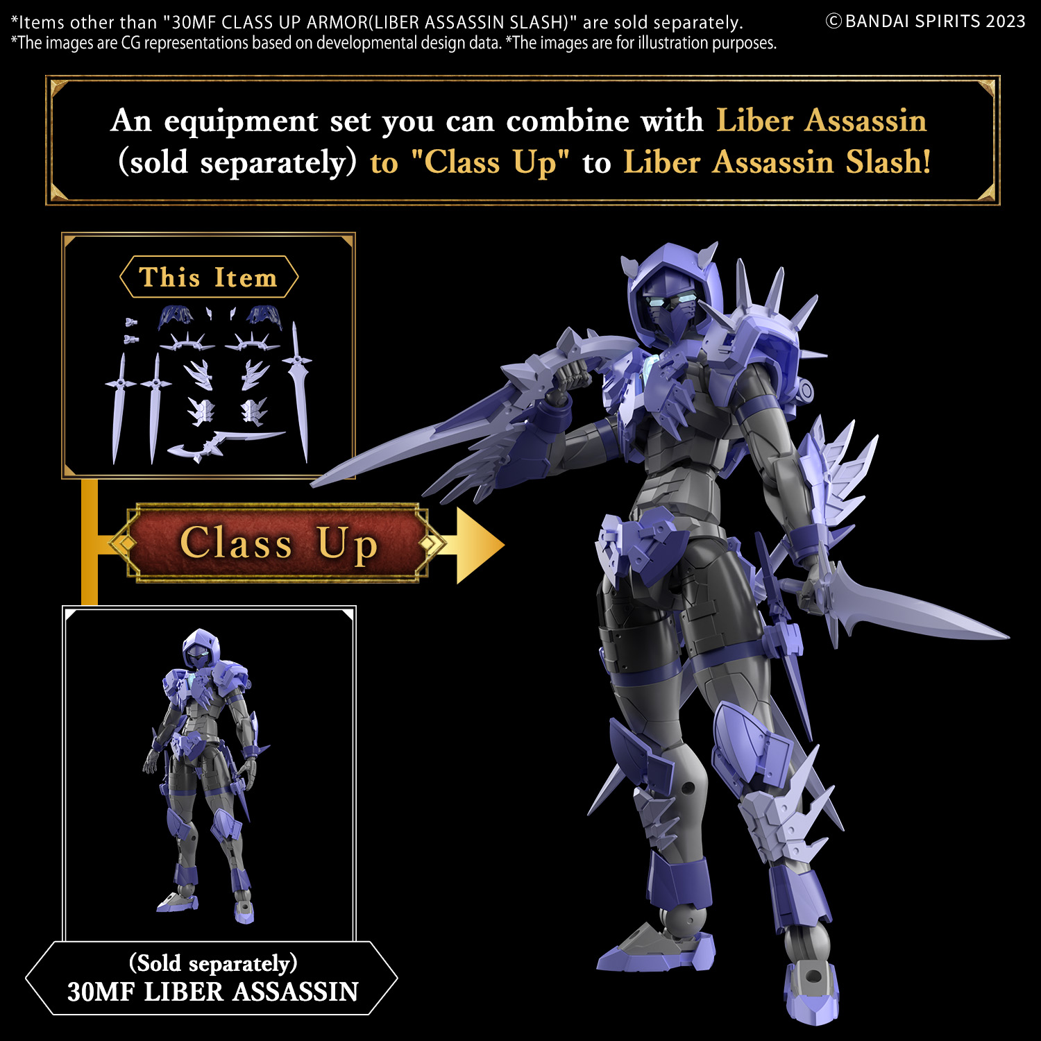 30MF #A-11 Class Up Armor (Liber Assassin Slash)