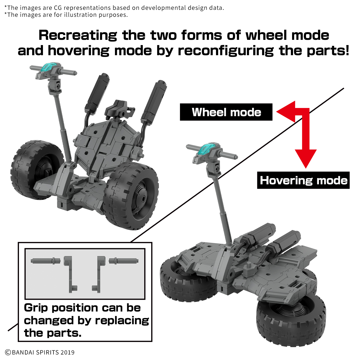 30MM #EV-20 Extended Armament Vehicle (Wheel Mobile Ver.)