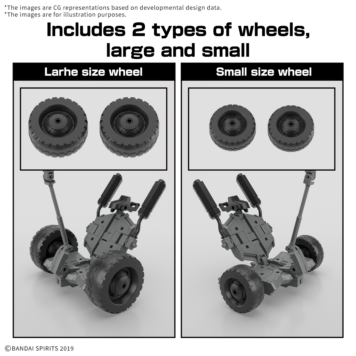30MM #EV-20 Extended Armament Vehicle (Wheel Mobile Ver.)