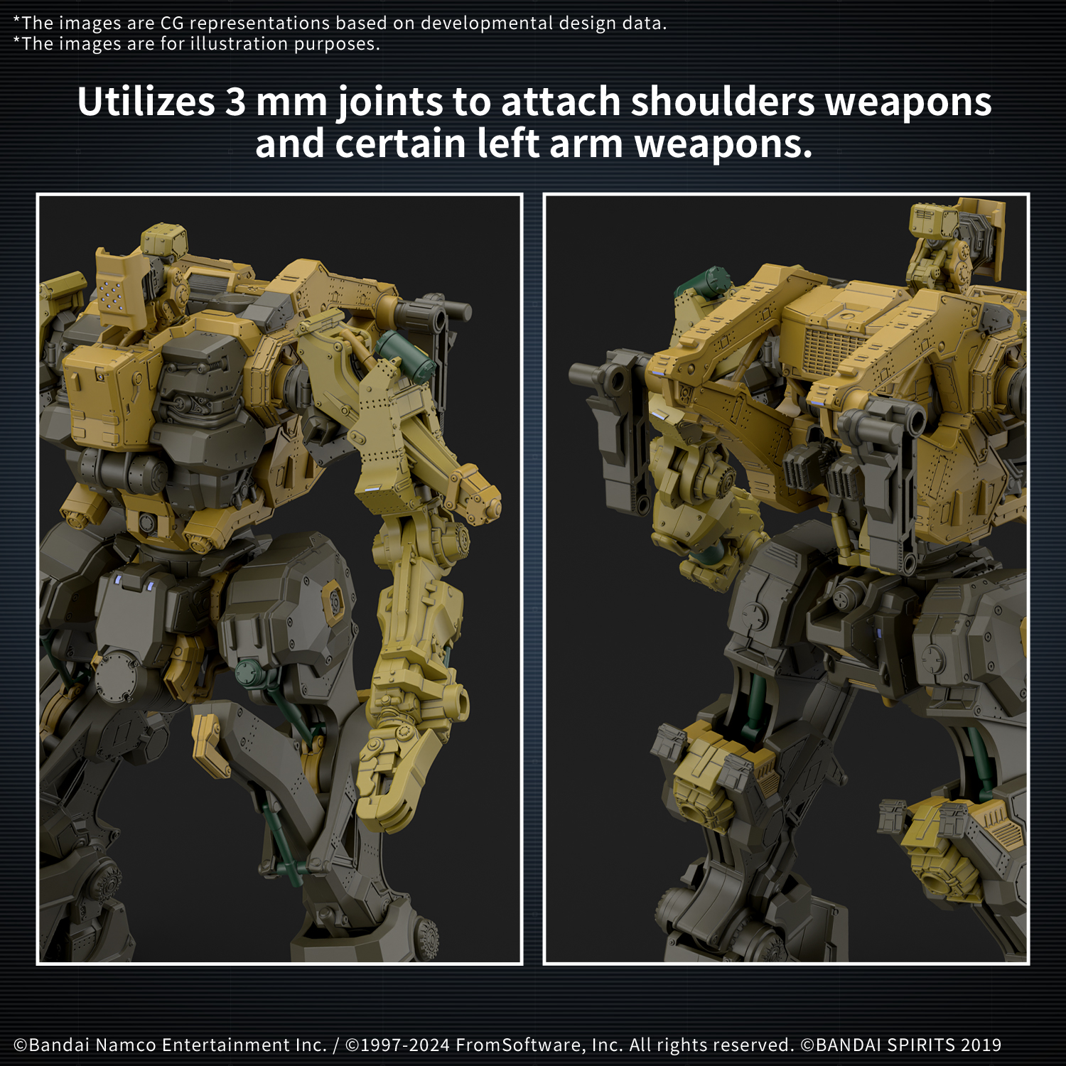 30MM #05 ARMORED CORE VI FIRES OF RUBICON RaD CC-3000 Wrecker Milk Tooth