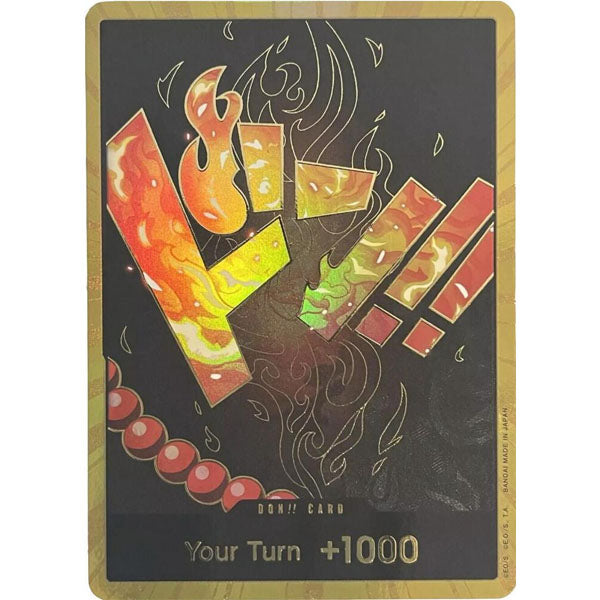 OPCG [PRB01- DON!!] DON!! Card (Ace) (Gold)