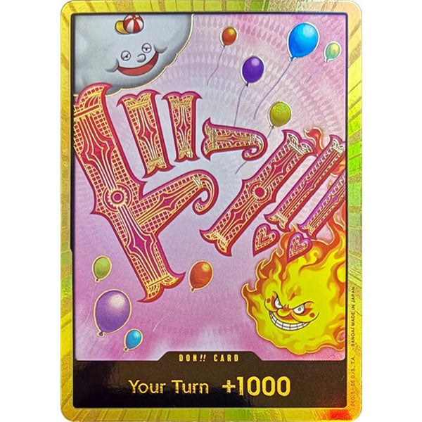 OPCG [PRB01- DON!!] DON!! Card (Big Mom) (Gold)