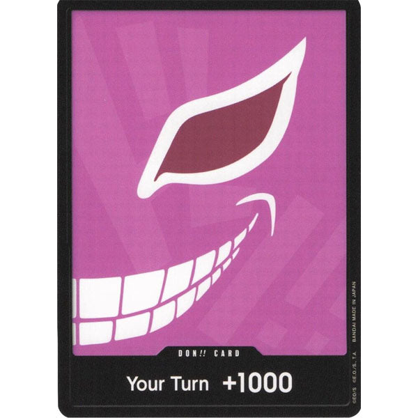 OPCG [PRB01- DON!!] DON!! Card (Donquixote Doflamingo)