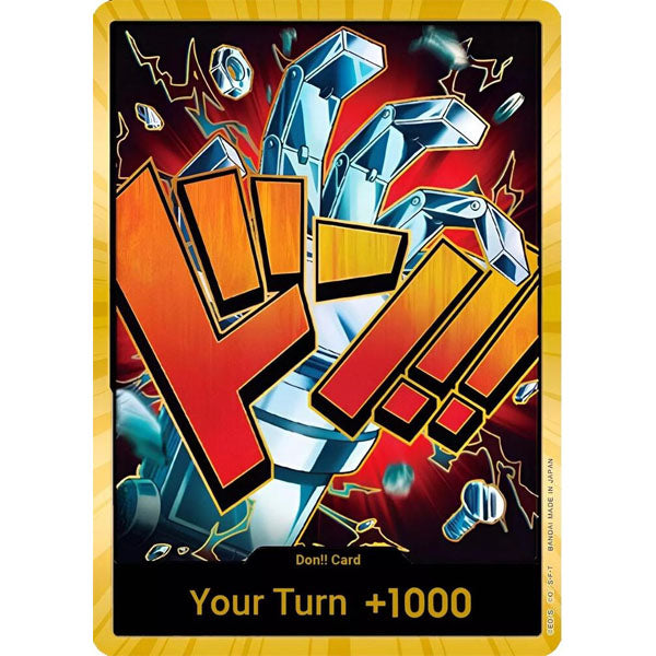 OPCG [PRB01- DON!!] DON!! Card (Eustass "Captain" Kid) (Gold)