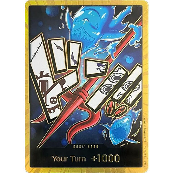 OPCG [PRB01- DON!!] DON!! Card (Hody Jones) (Gold)