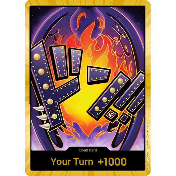 OPCG [PRB01- DON!!] DON!! Card (King) (Gold)