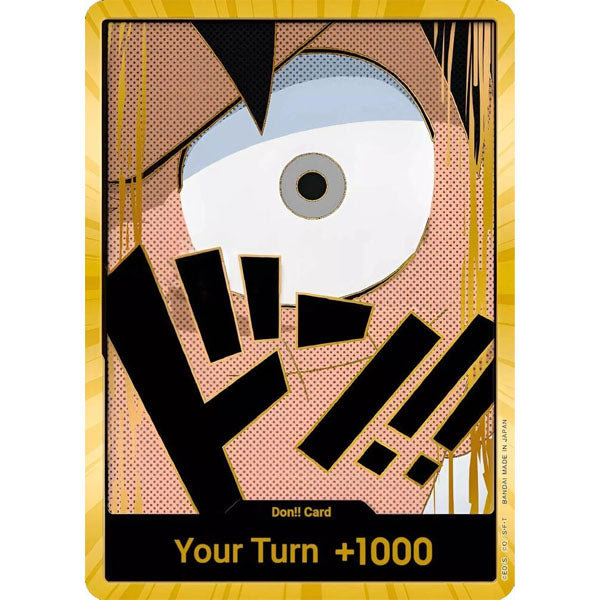 OPCG [PRB01- DON!!] DON!! Card (Luffy) (Gold)