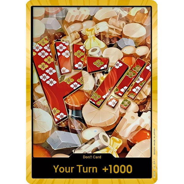 OPCG [PRB01- DON!!] DON!! Card (Oden) (Gold)
