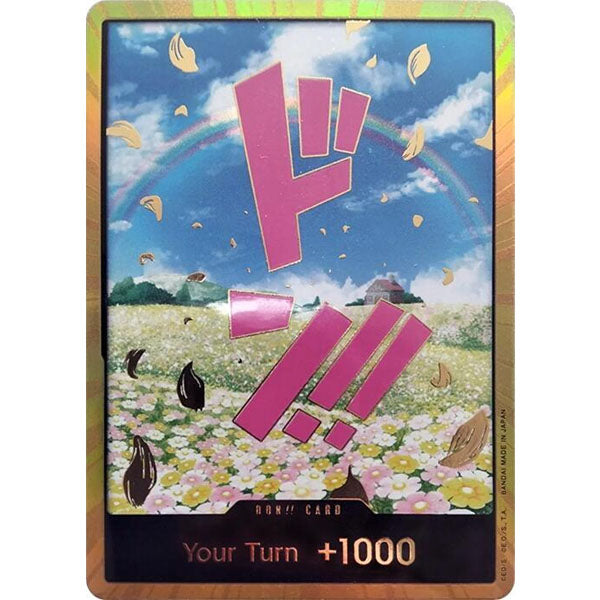 OPCG [PRB01- DON!!] DON!! Card (Rebecca) (Gold)