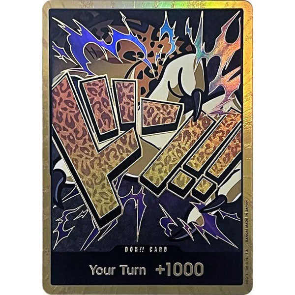 OPCG [PRB01- DON!!] DON!! Card (Rob Lucci) (Gold)