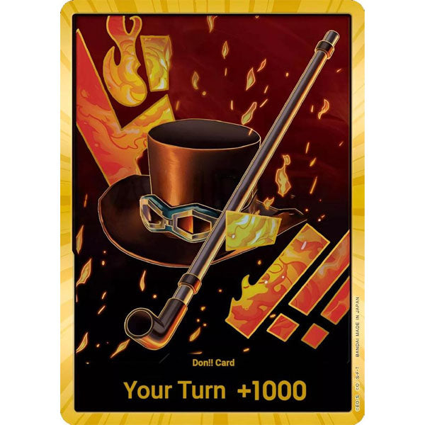 OPCG [PRB01- DON!!] DON!! Card (Sabo) (Gold)