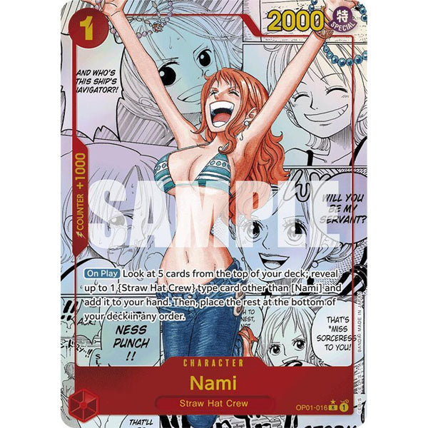 OPCG [PRB01-OP01-016 R] Nami (OP01-016) (Manga)