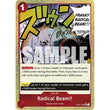 OPCG [PRB01-OP01-029 UC] Radical Beam!! (Textured Foil)