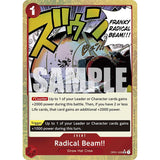 OPCG [PRB01-OP01-029 UC] Radical Beam!! (Jolly Roger Foil)