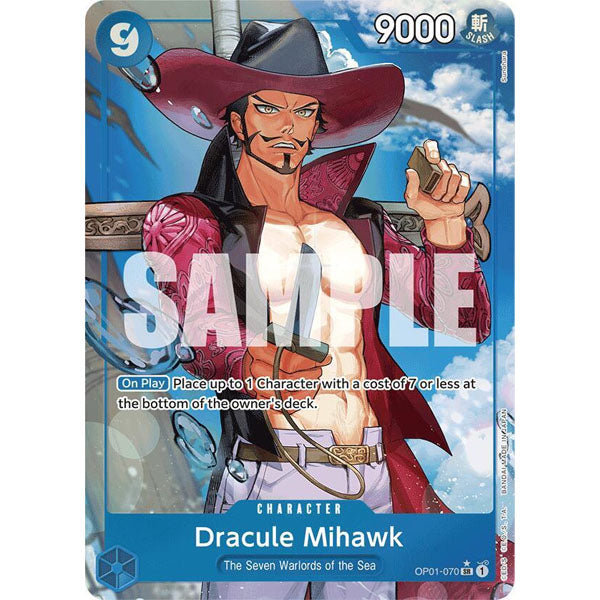 OPCG [PRB01-OP01-070 SR] Dracule Mihawk (Alternate Art)