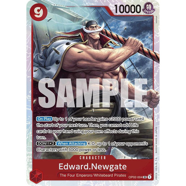 OPCG [PRB01-OP02-004 SR] Edward.Newgate (Reprint)