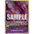 OPCG [PRB01-OP02-089 R] Judgment of Hell (Alternate Art)