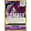 OPCG [PRB01-OP02-089 R] Judgment of Hell (Textured Foil)