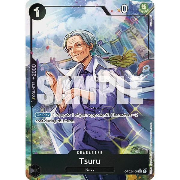OPCG [PRB01-OP02-106 UC] Tsuru (Full Art)