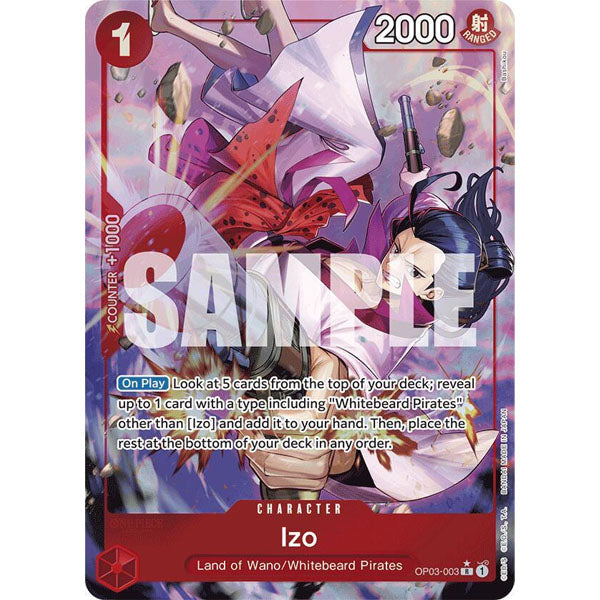 OPCG [PRB01-OP03-003 R] Izo (Alternate Art)