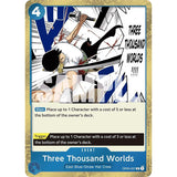 OPCG [PRB01-OP03-057 R] Three Thousand Worlds (Textured Foil)