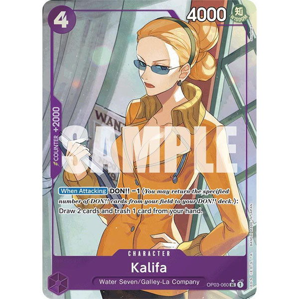 OPCG [PRB01-OP03-060 UC] Kalifa (Full Art)
