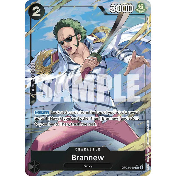 OPCG [PRB01-OP03-089 R] Brannew (Alternate Art)
