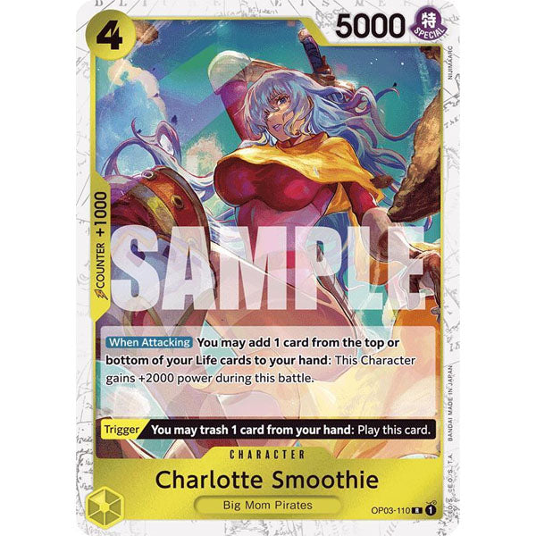 OPCG [PRB01-OP03-110 R] Charlotte Smoothie (Jolly Roger Foil)