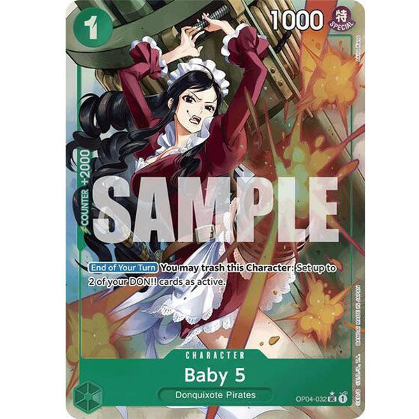 OPCG [PRB01-OP04-032 UC] Baby 5 (Full Art)