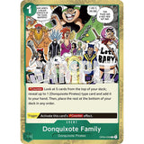 OPCG [PRB01-OP04-036 C] Donquixote Family (Jolly Roger Foil)