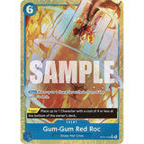 OPCG [PRB01-OP04-056 R] Gum-Gum Red Roc (Alternate Art)