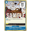 OPCG [PRB01-OP04-056 R] Gum-Gum Red Roc (Jolly Roger Foil)