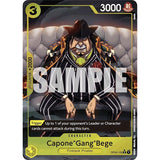 OPCG [PRB01-OP04-100 R] Capone"Gang"Bege (Alternate Art)