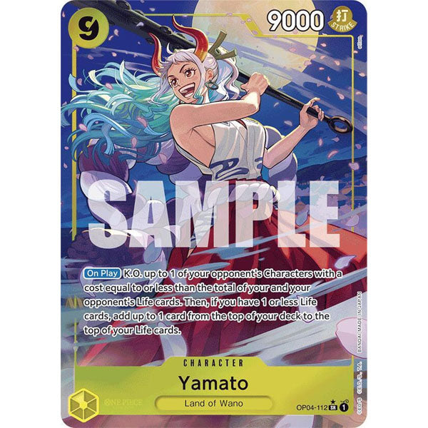 OPCG [PRB01-OP04-112 SR] Yamato (Alternate Art)
