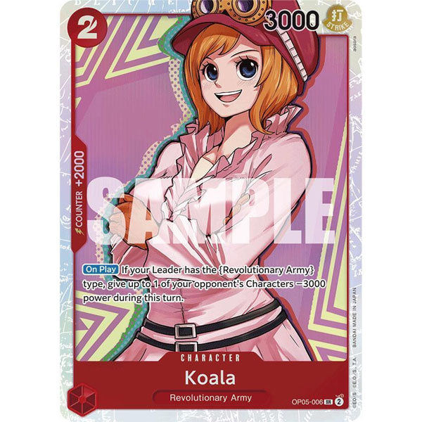 OPCG [PRB01-OP05-006 SR] Koala (Reprint)