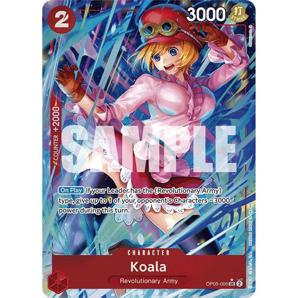 OPCG [PRB01-OP05-006 SR] Koala (Alternate Art)