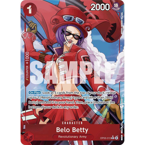 OPCG [PRB01-OP05-015 R] Belo Betty (Alternate Art)