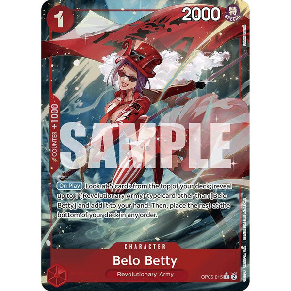 OPCG [PRB01-OP05-015 R] Belo Betty (Full Art)