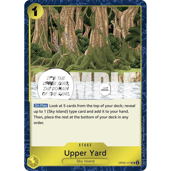OPCG [PRB01-OP05-117 UC] Upper Yard (Jolly Roger Foil)