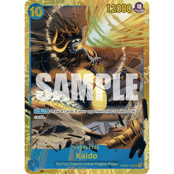 OPCG [PRB01-OP05-118 SEC] Kaido (Reprint)