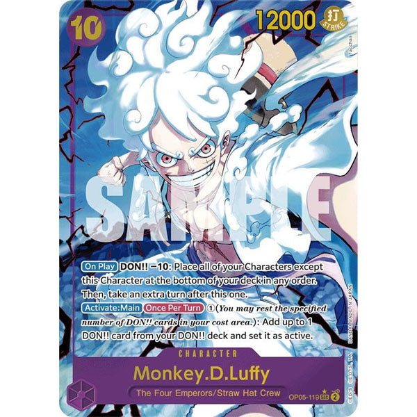 OPCG [PRB01-OP05-119 SEC] Monkey.D.Luffy (Alternate Art)