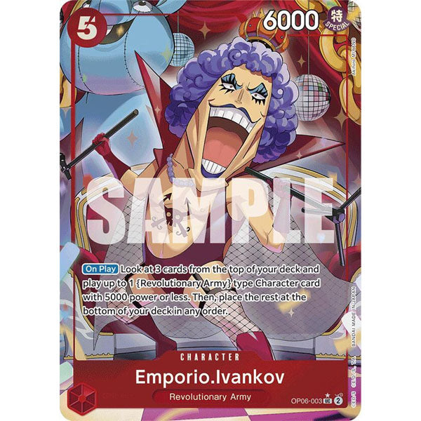 OPCG [PRB01-OP06-003 UC] Emporio.Ivankov (Full Art)