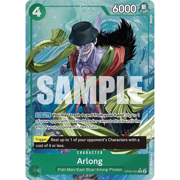OPCG [PRB01-OP06-023 R] Arlong (Alternate Art)