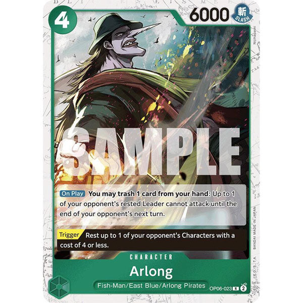 OPCG [PRB01-OP06-023 R] Arlong (Jolly Roger Foil)