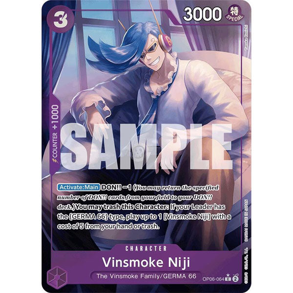 OPCG [PRB01-OP06-064 C] Vinsmoke Niji (Full Art)
