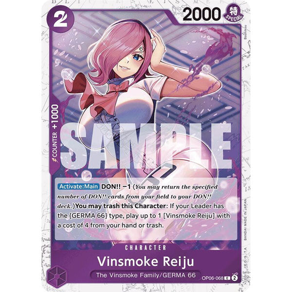 OPCG [PRB01-OP06-068 C] Vinsmoke Reiju (Jolly Roger Foil)