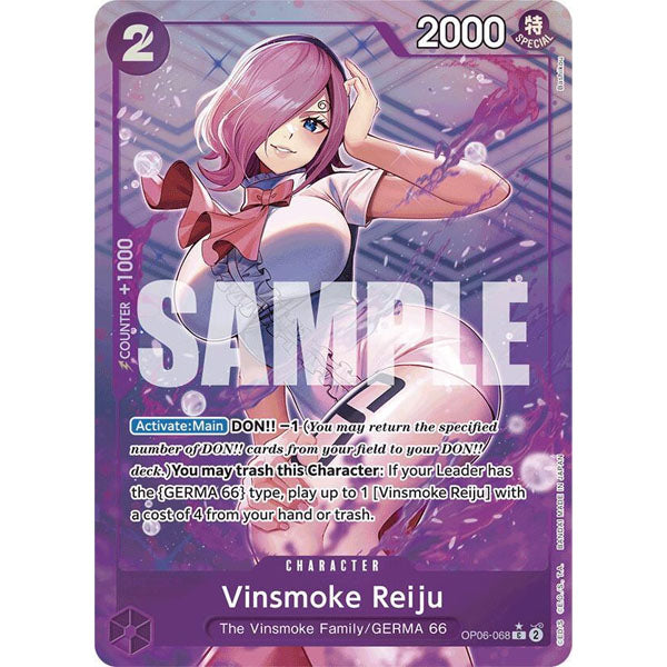 OPCG [PRB01-OP06-068 C] Vinsmoke Reiju (Full Art)