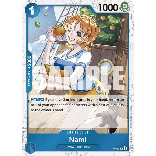 OPCG [PRB01-P-053 PR] Nami (Jolly Roger Foil)