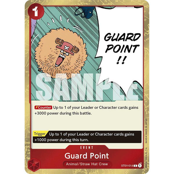 OPCG [PRB01-ST01-014 C] Guard Point (Jolly Roger Foil)