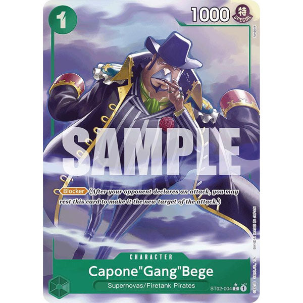 OPCG [PRB01-ST02-004 C] Capone"Gang"Bege (Alternate Art)